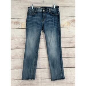 Driftwood Taylor Straight Relaxed Jeans Womens 28 Blue Medium Wash Denim